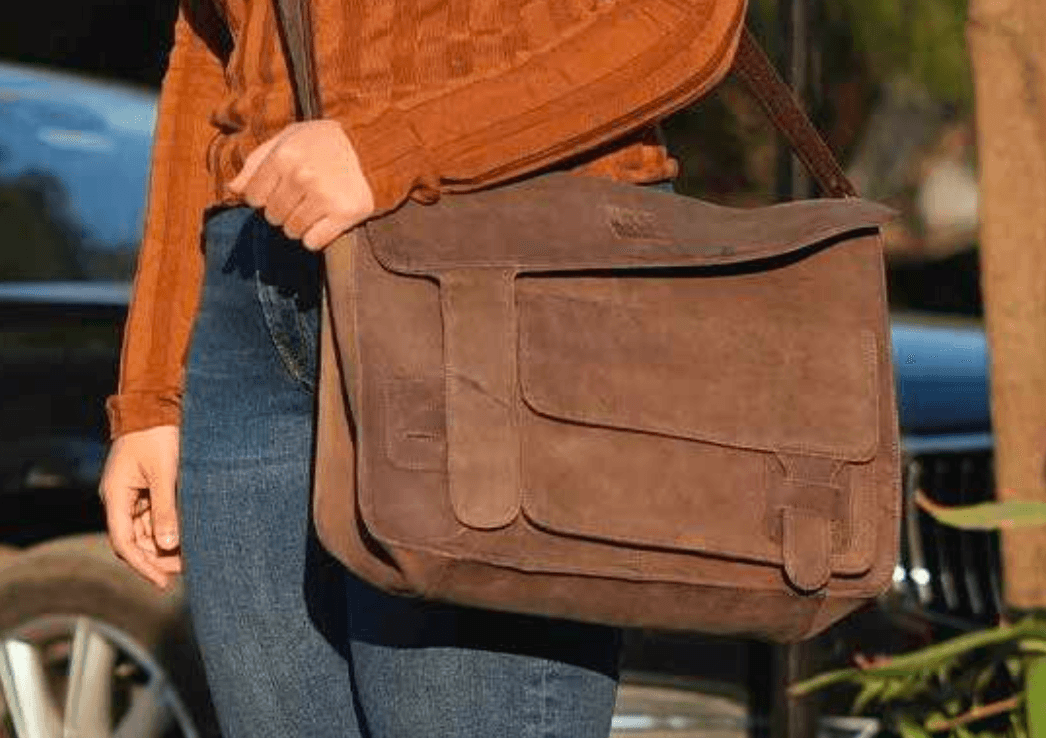 Leather Laptop Bag