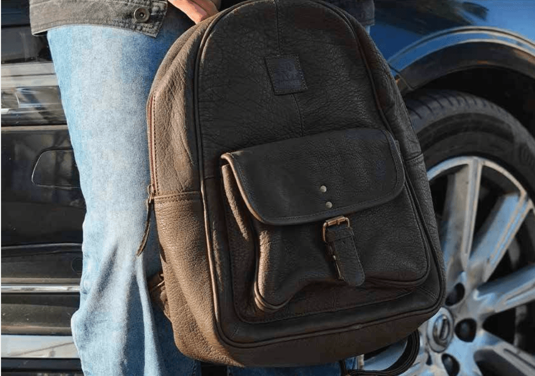 Leather Backpack